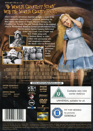 Alice In Wonderland (1933) (ej svensk text) - 2