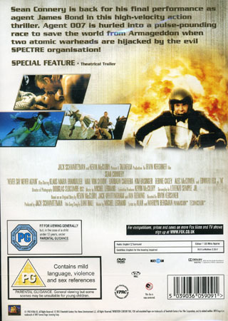 Never Say Never Again (ej svensk text) - 2