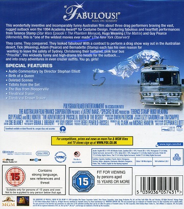Priscilla - Queen of the Desert (ej svensk text) (Blu-ray) - 2