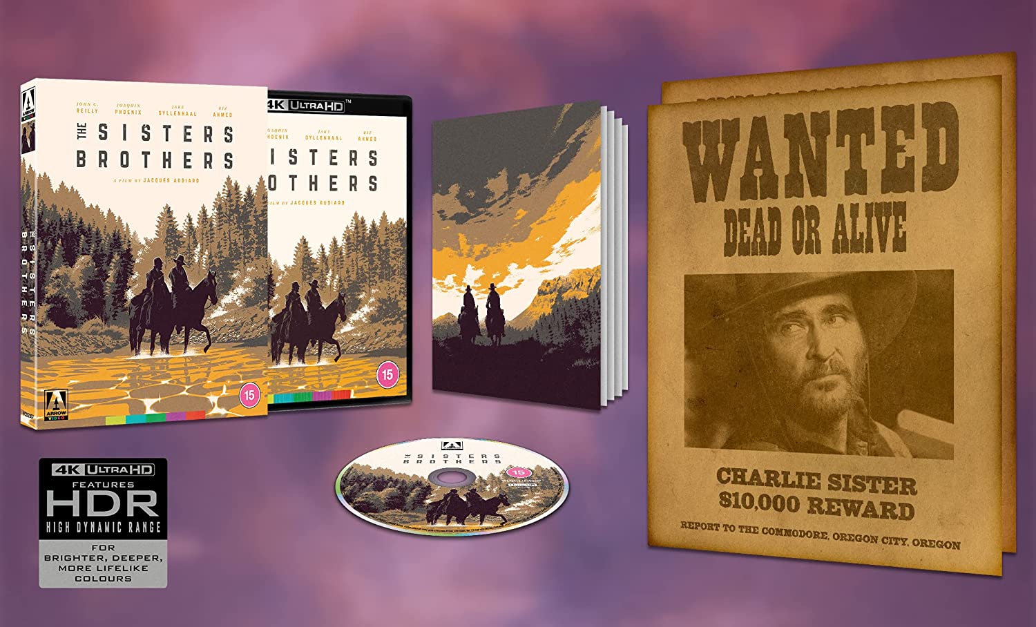 Sisters Brothers (Limited Edition) (ej svensk text) (4K Ultra HD) - 3
