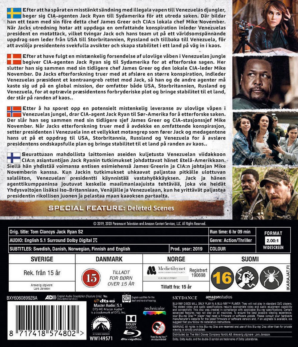 Jack Ryan - Säsong 2 (Blu-ray) - 2