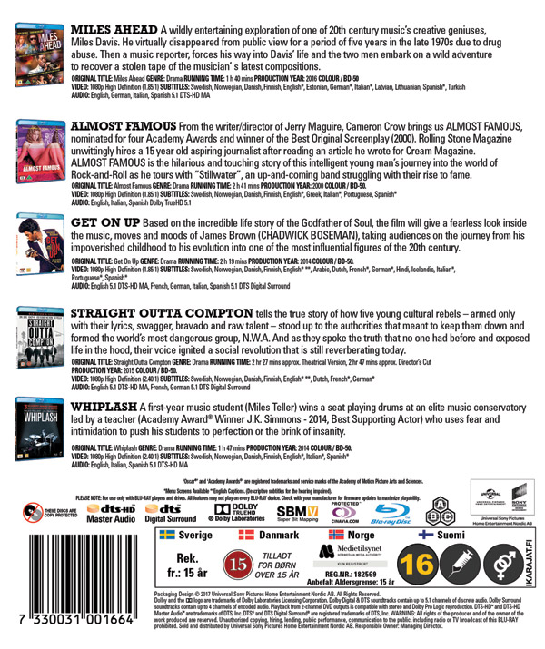 Movies For Music Fans - Volym 2 (Blu-ray) - 2