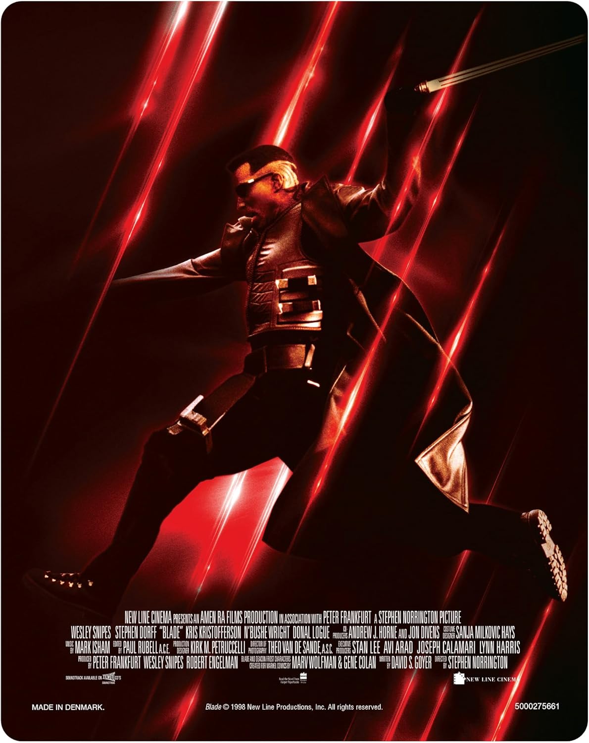Blade (Limited Edition Steelbook) (ej svensk text) (4K Ultra HD + Blu-ray)  - 2
