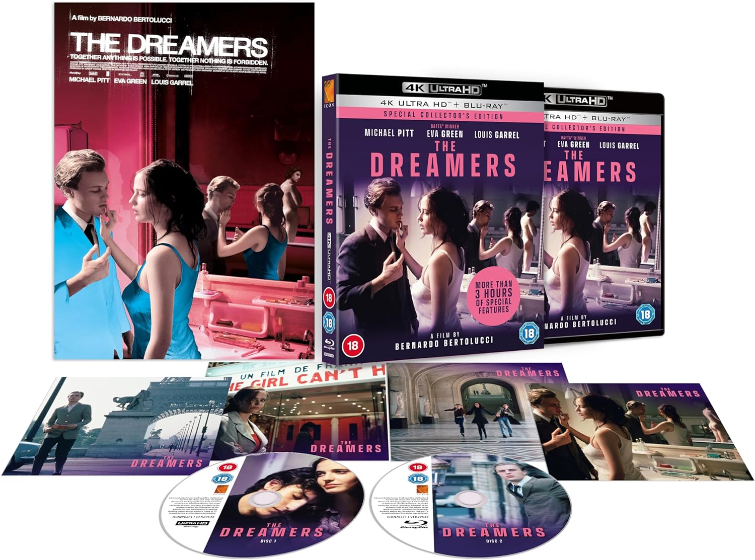 The Dreamers (Collector's Edition) (ej svensk text) (4K Ultra HD + Blu-Ray) - 3