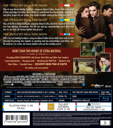 Twilight Saga - New Moon (Blu-ray) (Begagnad) - 2