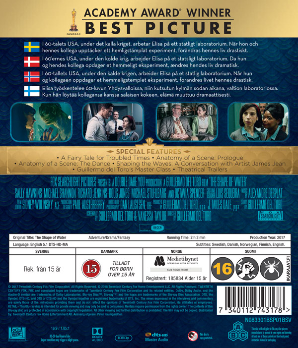 Shape of Water (Blu-ray) - 2