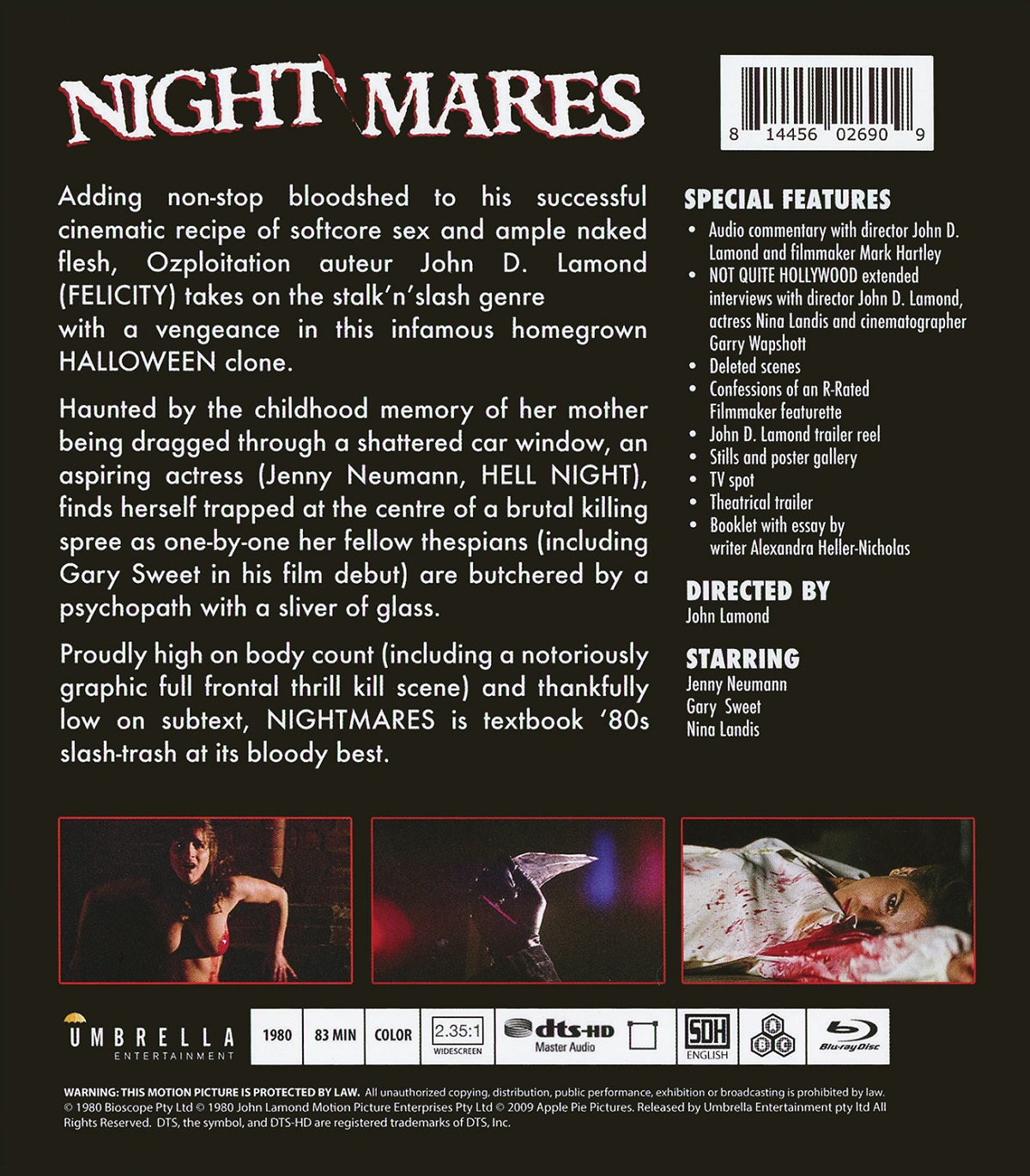 Nightmares (ej svensk text) (Blu-ray) - 2