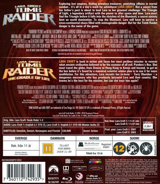 Tomb Raider 1 & 2 (Blu-ray) - 2