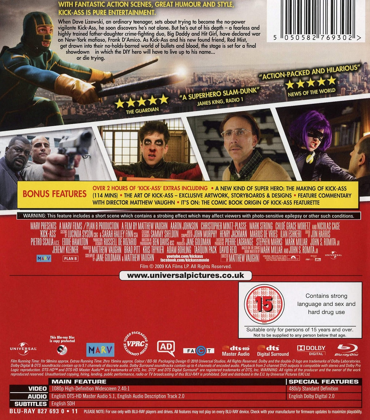 Kick-Ass (ej svensk text) (Blu-ray) - 2