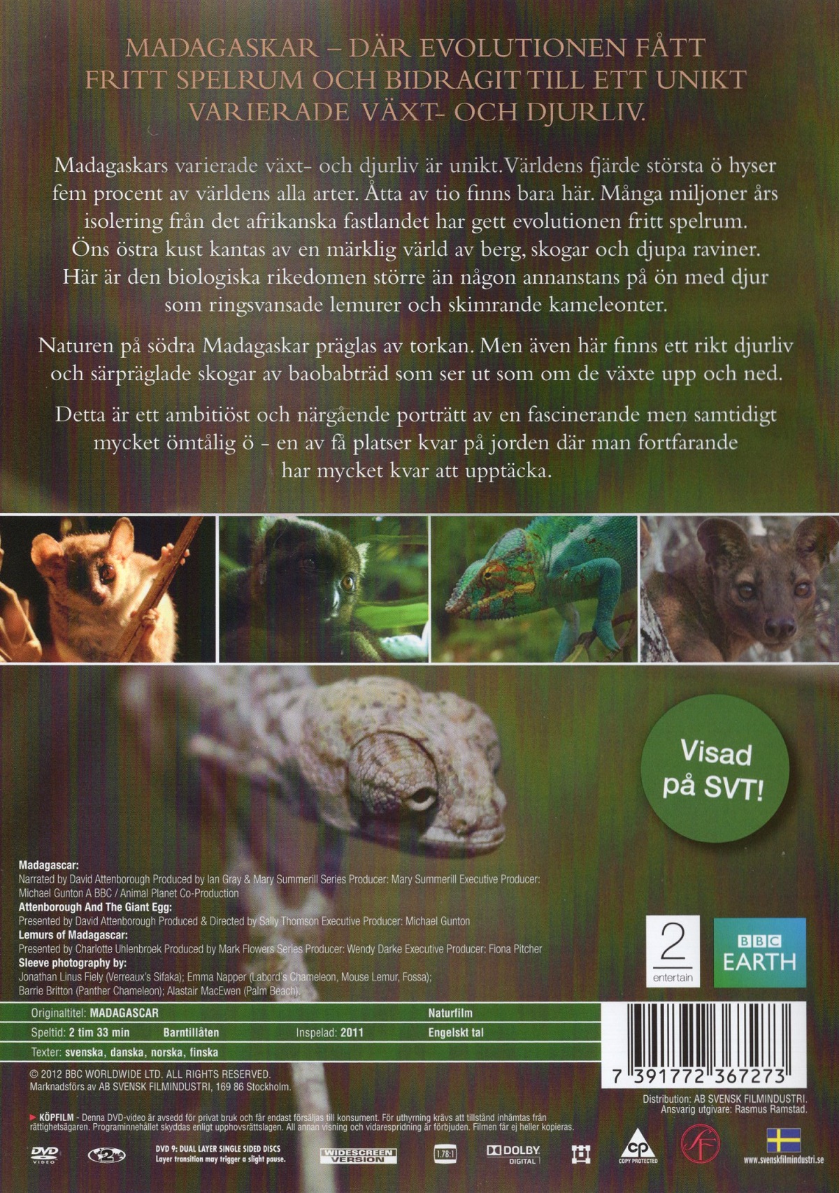 Madagaskar (BBC) (Begagnad) - 2