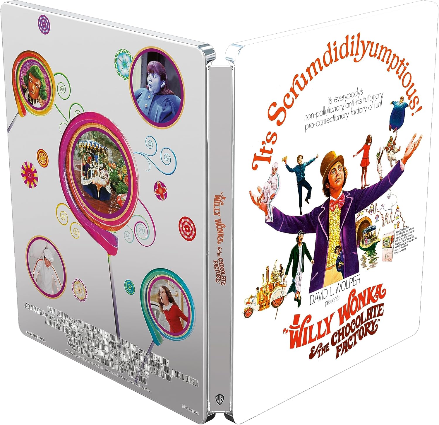 Willy Wonka & The Chocolate Factory (Limited Edition Steelbook) (4K Ultra HD + Blu-ray) - 2