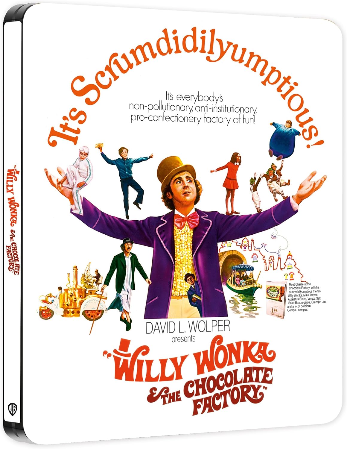 Willy Wonka & The Chocolate Factory (Limited Edition Steelbook) (4K Ultra HD + Blu-ray) - 4