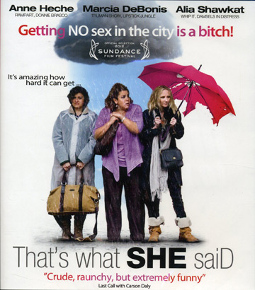 That's What She Said (Blu-ray)