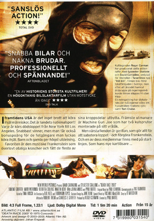 Death Race 2000 (Begagnad) - 2