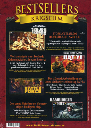 Bestsellers - Krigsfilm (4-disc) - 2
