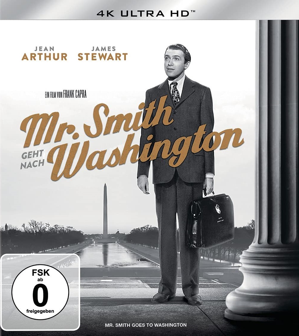 Mr. Smith Goes To Washington (ej svensk text) (4K Ultra HD)