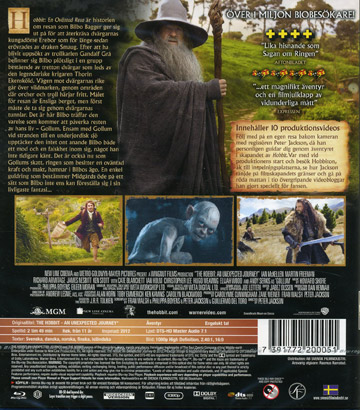 Hobbit - En Oväntad Resa (2-disc) (Blu-ray) (Begagnad) - 2