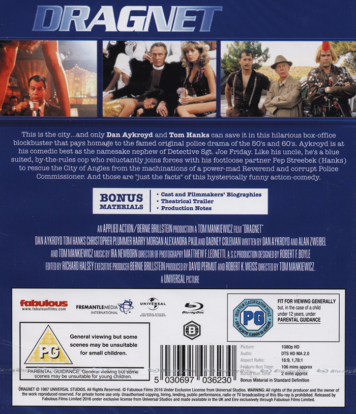 Dragnet (ej svensk text) (Blu-ray) - 2