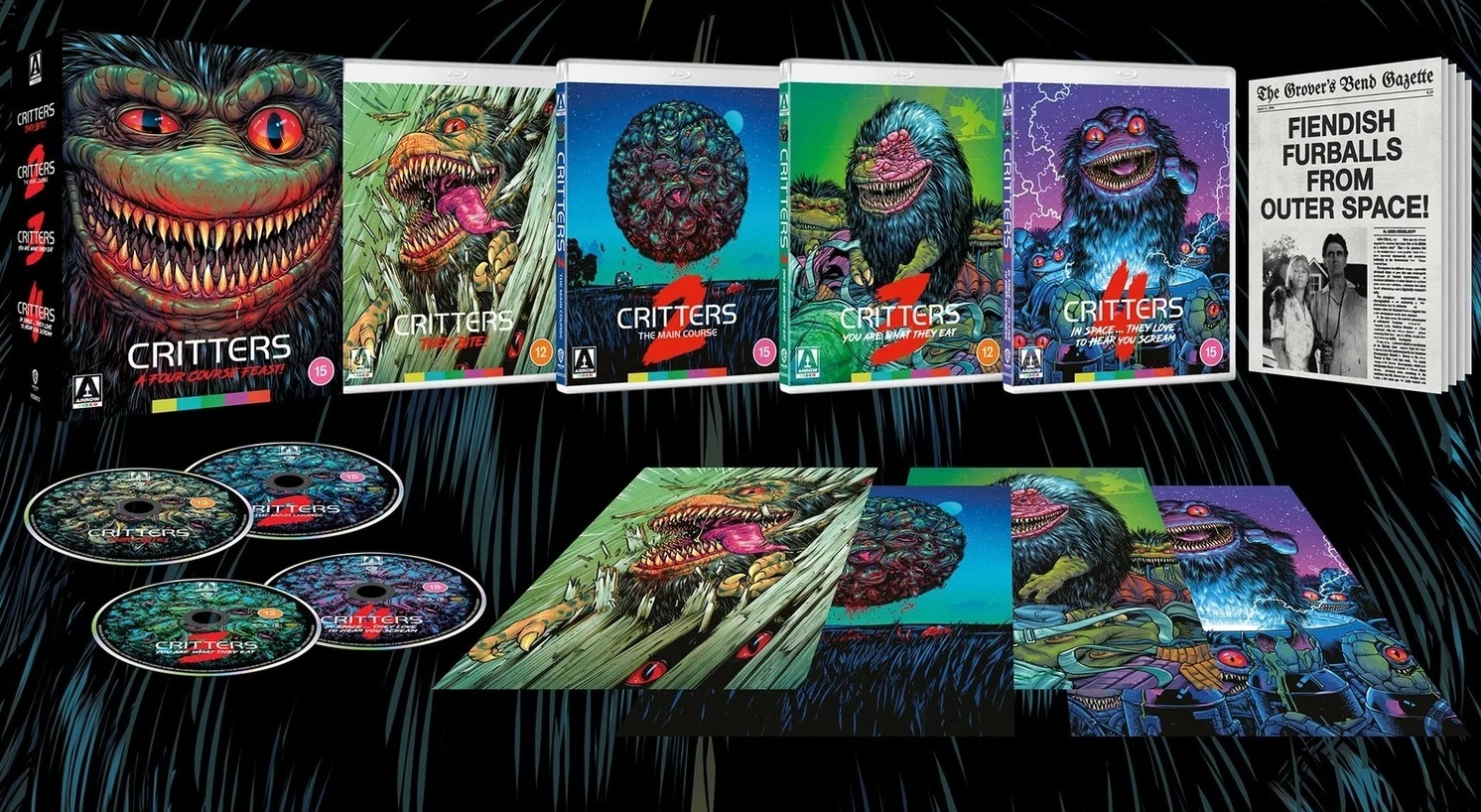 Critters: A Four Course Feast! (Limited Edition) (ej svensk text) (Blu-ray) - 3