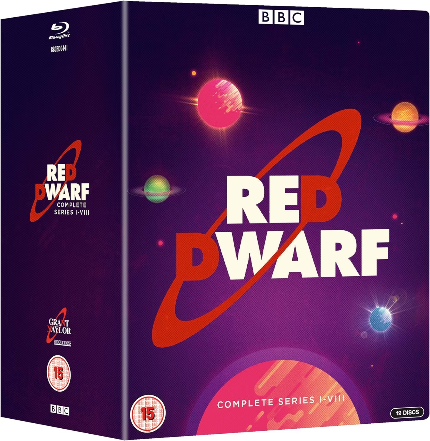 Red Dwarf - Series 1-8 (ej svensk text) (Blu-ray + DVD) - 4