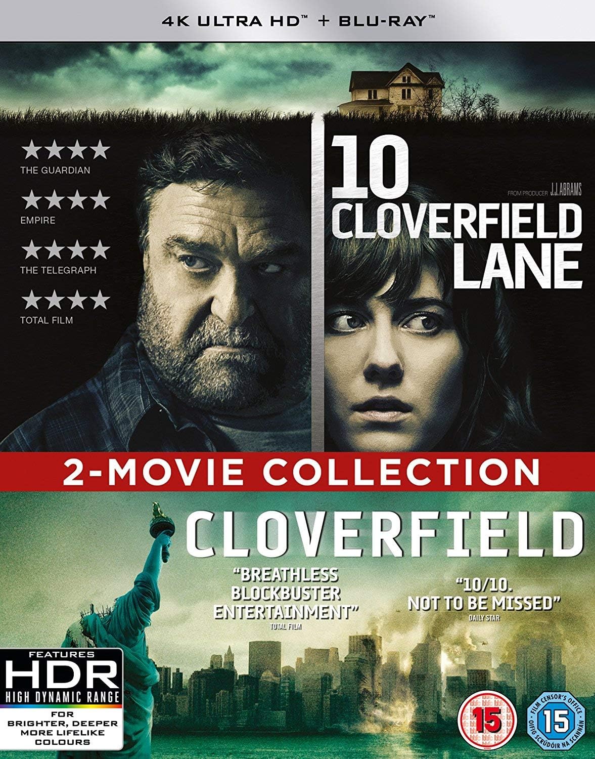 Cloverfield / 10 Cloverfield Lane (4K Ultra HD + Blu-ray)