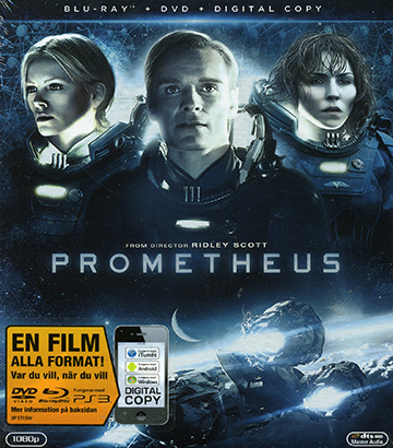 Prometheus (Blu-ray + DVD)