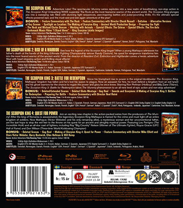 Scorpion King - Box 1-4 (Blu-ray) - 2