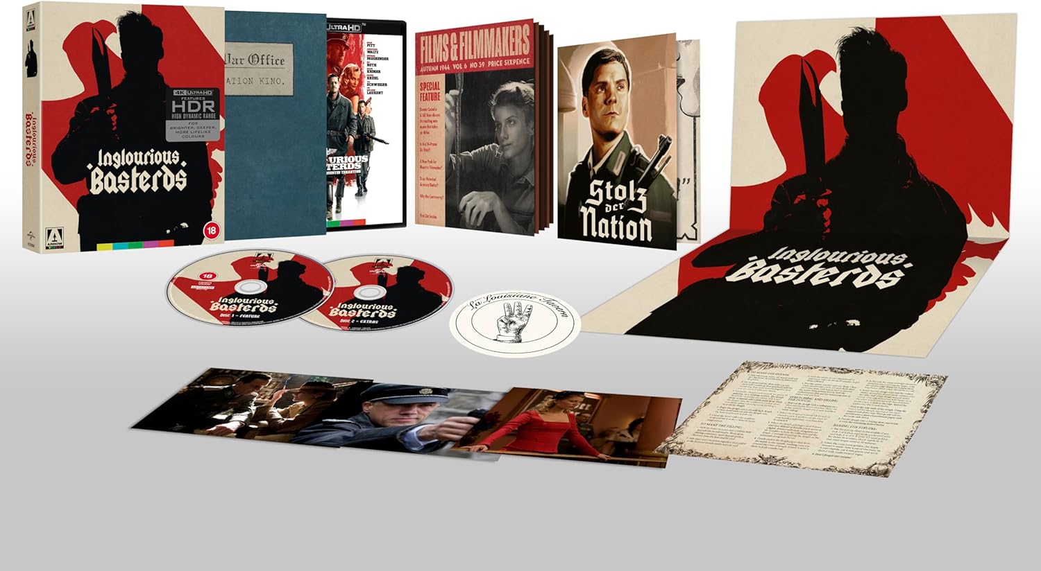 Inglourious Basterds (Limited Edition) (ej svensk text) (4K Ultra HD) - 3