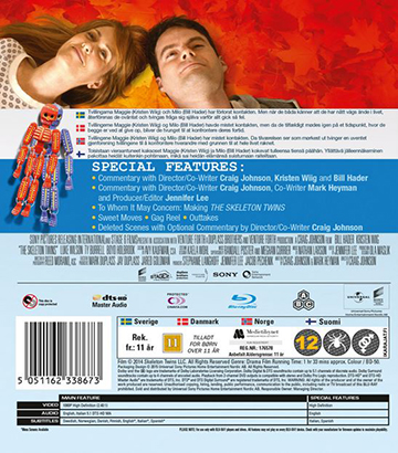 Skeleton Twins (Blu-ray) - 2