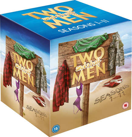 Two And A Half Men - Säsong 1-11 (37-disc) (ej svensk text på s 1-3)