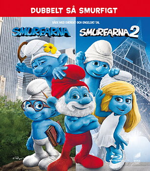 Smurfarna / Smurfarna 2 (2-disc) (Blu-ray) (Begagnad)
