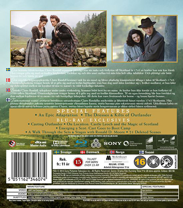 Outlander - Säsong 1 Volym 1 (Blu-ray) - 2