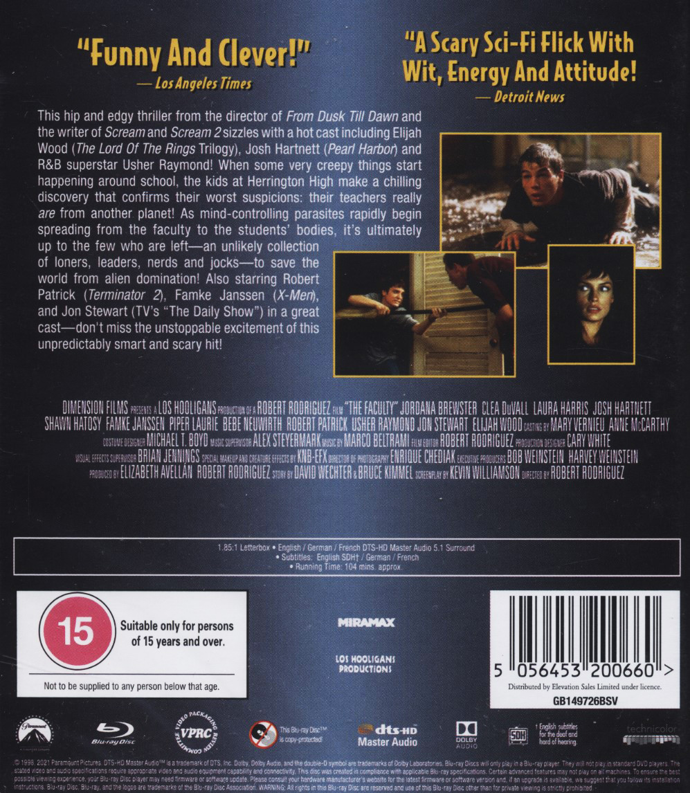 Faculty (ej svensk text) (Blu-ray) - 2