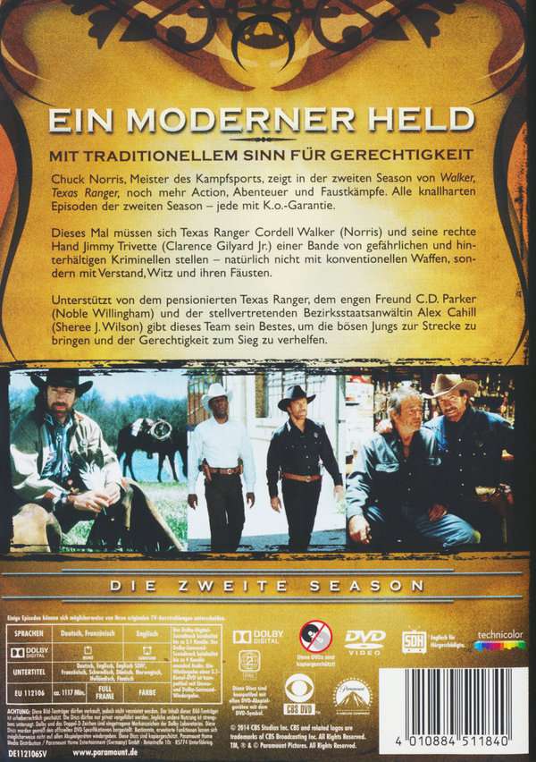 Walker Texas Ranger - Säsong 2 - 2