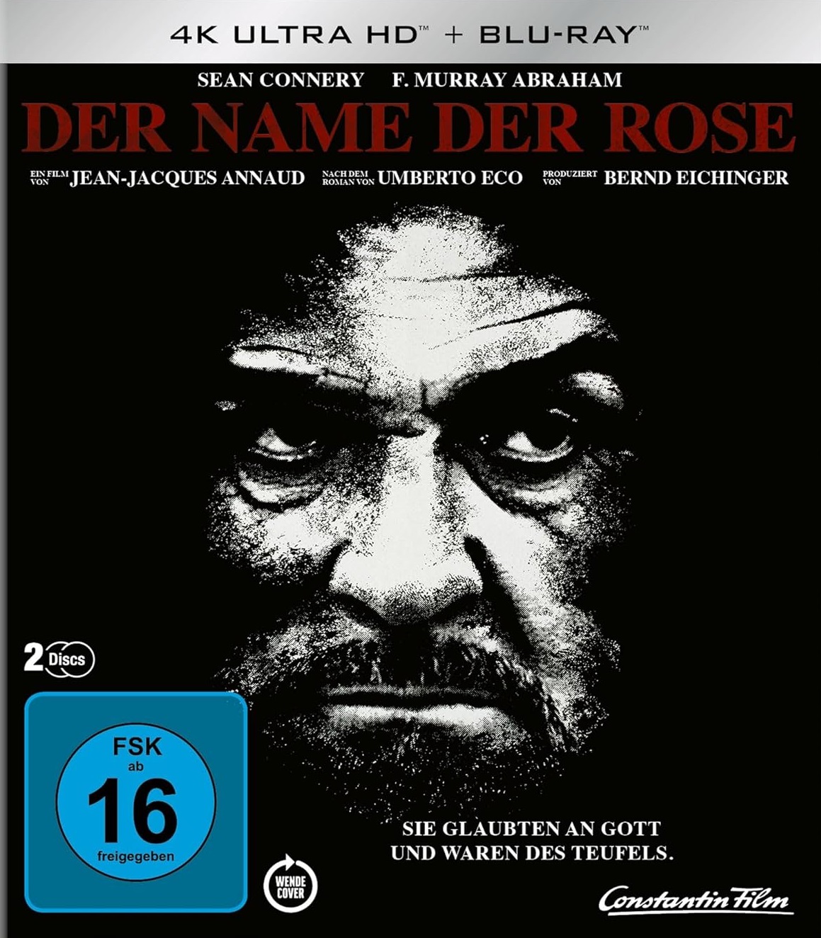 Name of the Rose (ej svensk text) (4K Ultra HD + Blu-ray)