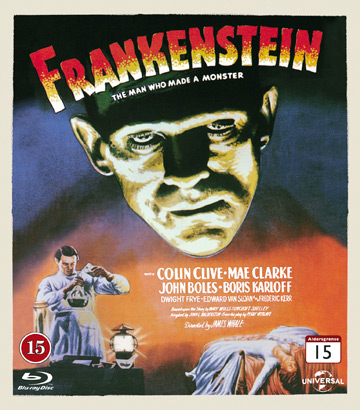 Frankenstein (1931) (Blu-ray) (Begagnad)