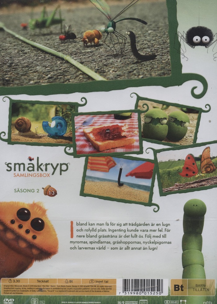 Småkryp - Säsong 2 Volym 1-3 - 2