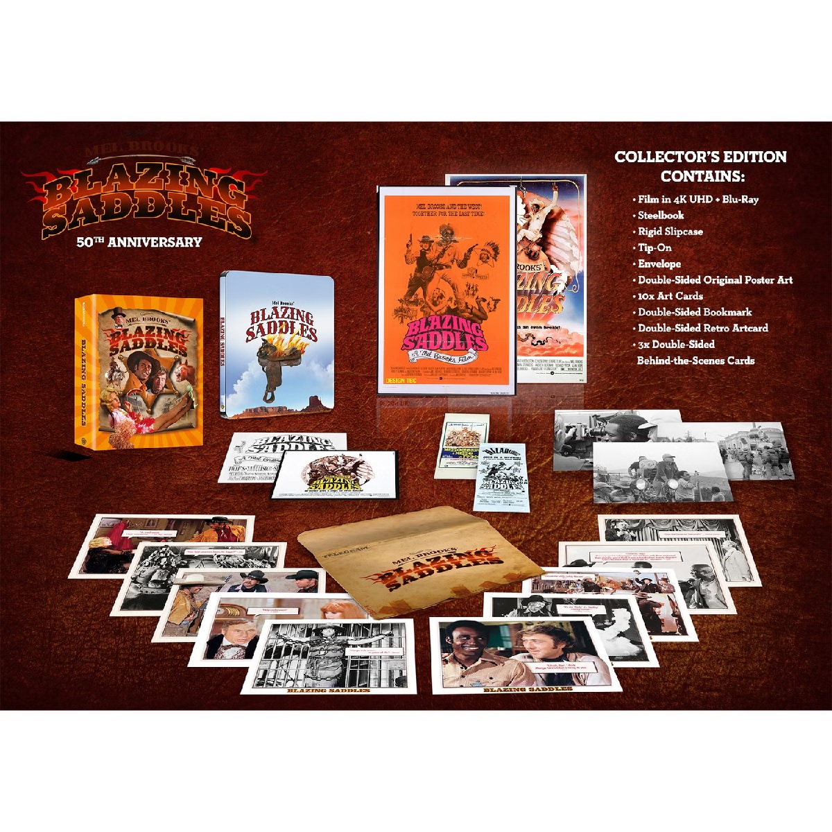 Blazing Saddles (Limited Edition Steelbook) (4K Ultra HD + Blu-ray) - 3