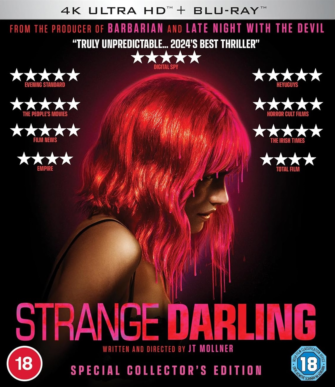 Strange Darling (ej svensk text) (4K Ultra HD + Blu-ray)