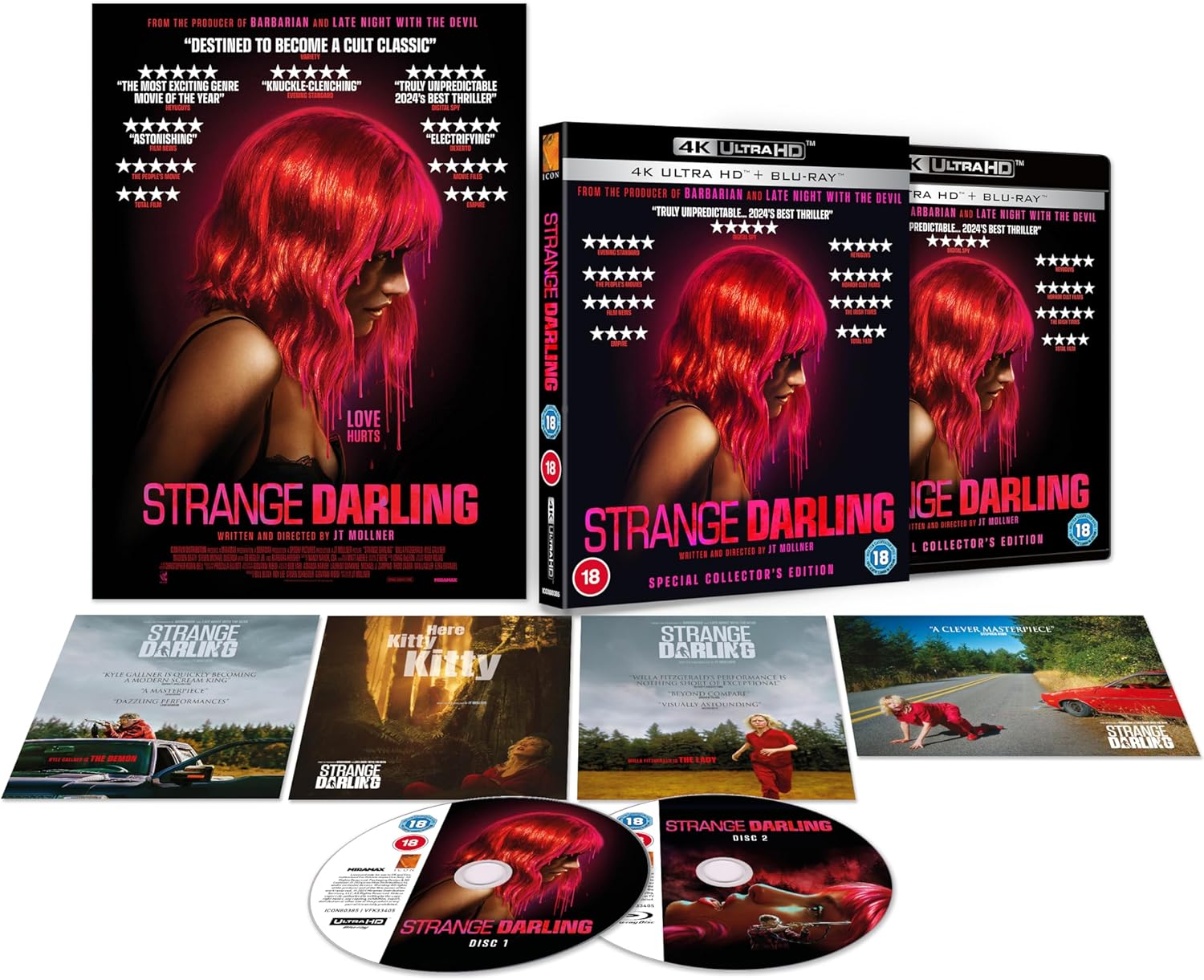 Strange Darling (ej svensk text) (4K Ultra HD + Blu-ray) - 2