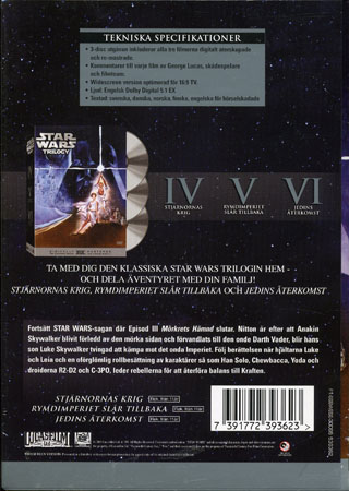 Star Wars 4-6 Trilogy (3-disc) - 2