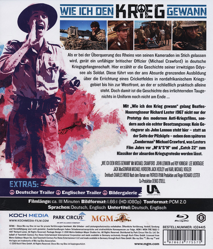 How I Won the War (ej svensk text) (Blu-ray) - 2