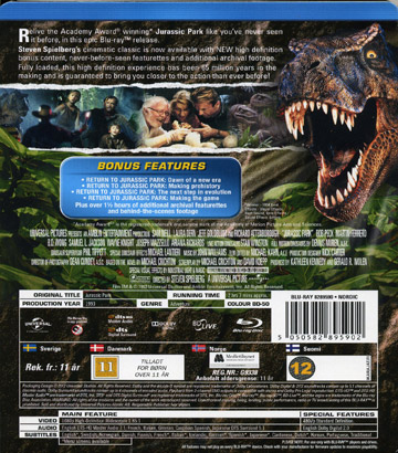 Jurassic Park (Steelbook) (Blu-ray) - 2