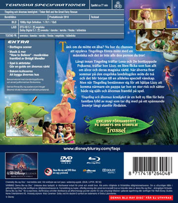 Tingeling Och Älvornas Hemlighet (2-disc) (Blu-ray+DVD) - 2