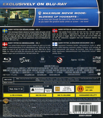 Harry Potter And the Deathly Hallows: Part 2 (1-disc) (Blu-ray) - 2