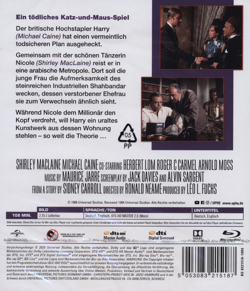 Gambit (ej svensk text) (Blu-ray) - 2