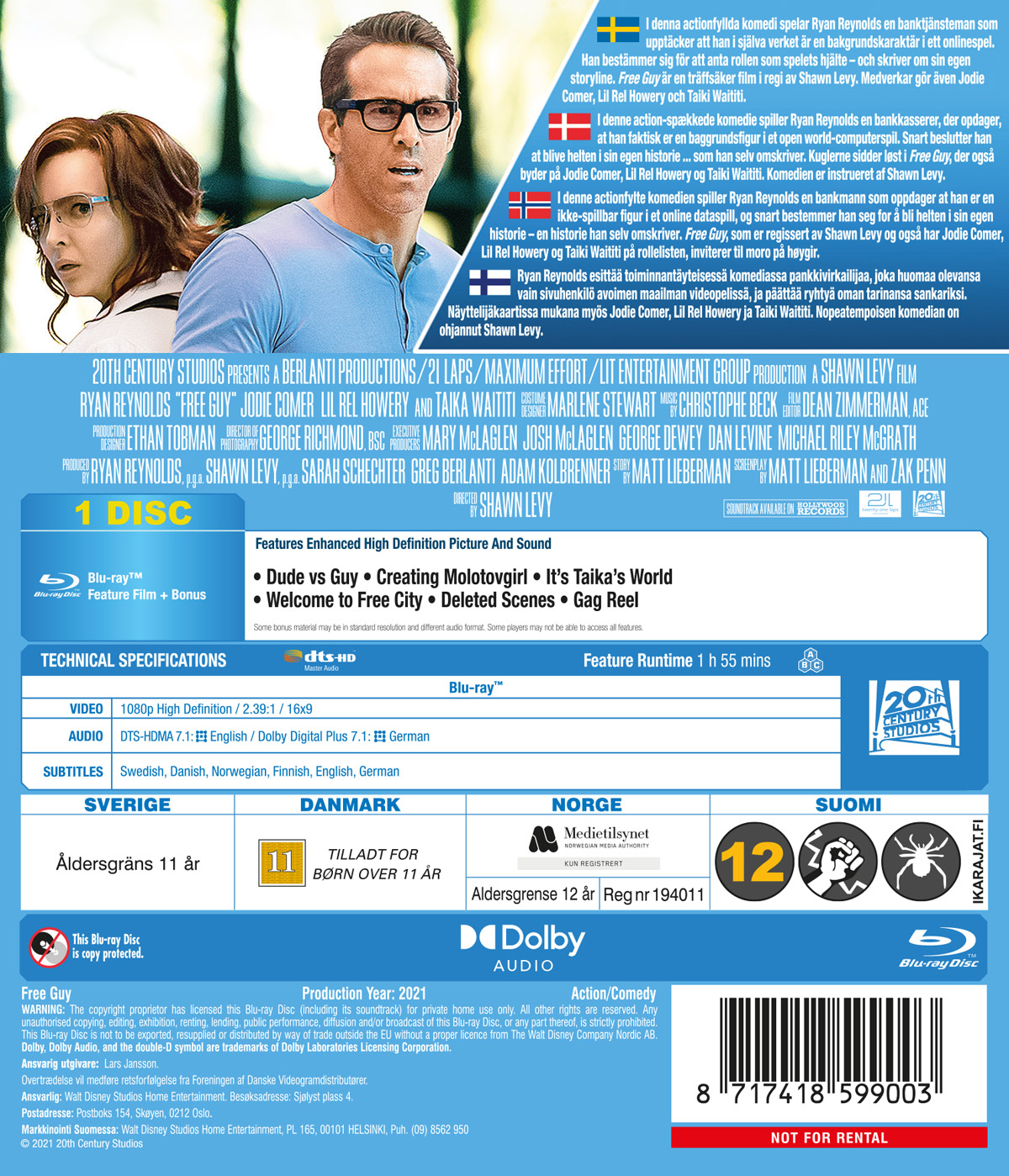 Free Guy (Blu-ray) - 2