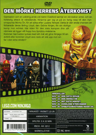 LEGO Ninjago: Masters of Spinjitzu - Avsnitt 22-26 - 2