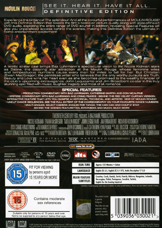 Moulin Rouge - Definitive Edition (2-disc) - 2