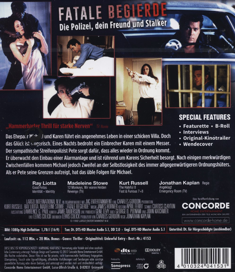 Unlaw Entry (ej svensk text) (Blu-ray) - 2